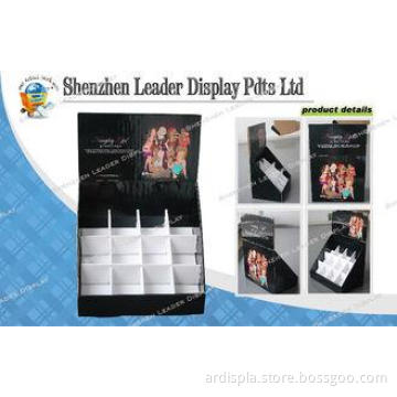Custom Shop Cardboard Display Stands , Greeting Card Racks